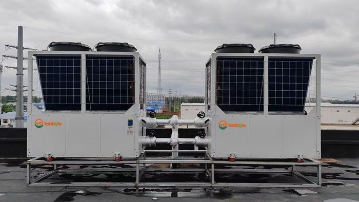 De groene start van de periode 15-15: Dual-source warmtepompen dragen bij aan de koolstofvrije park-/fabrieksbouw De groene start van de periode 15-15: Dual-source warmtepompen dragen bij aan de koolstofvrije park-/fabrieksbouw