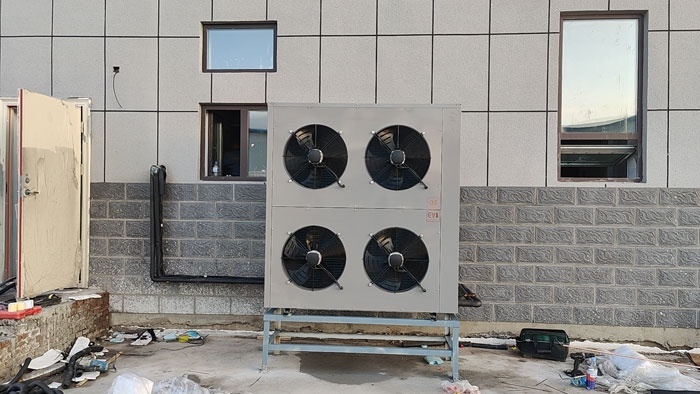 De Two Sessions zetten de toon voor groene ontwikkeling en de bovenste lucht van het dual-source warmtepompstation