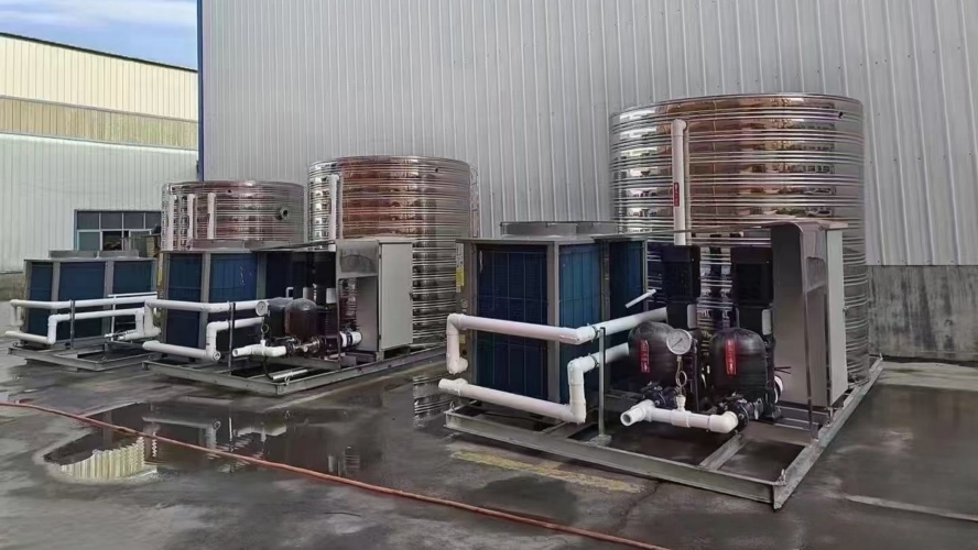 Oprichting van een zelfgebouwd industriepark voor groene upgrading! Dual-source warmtepompen zetten een nieuwe maatstaf voor koolstofvrije fabrieksgebouwen.