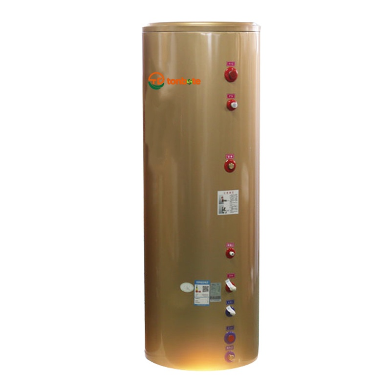 Luchtenergie fluorcyclus drukdragende watertank, ronde roestvrijstalen wateropslagtank met constante druk, fluorcyclus drukdragende geïsoleerde watertank Luchtenergie fluorcyclus drukdragende watertank, ronde roestvrijstalen wateropslagtank met constante druk, fluorcyclus drukdragende geïsoleerde watertank