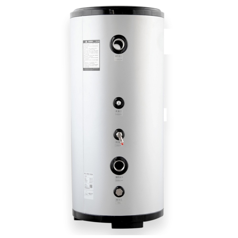 Bufferwatertank, 100 liter, drukvaste en geïsoleerde watertank Bufferwatertank, 100 liter, drukvaste en geïsoleerde watertank